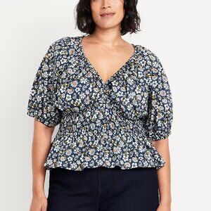 NWOT Old Navy Puff-Sleeve Top Size 2x